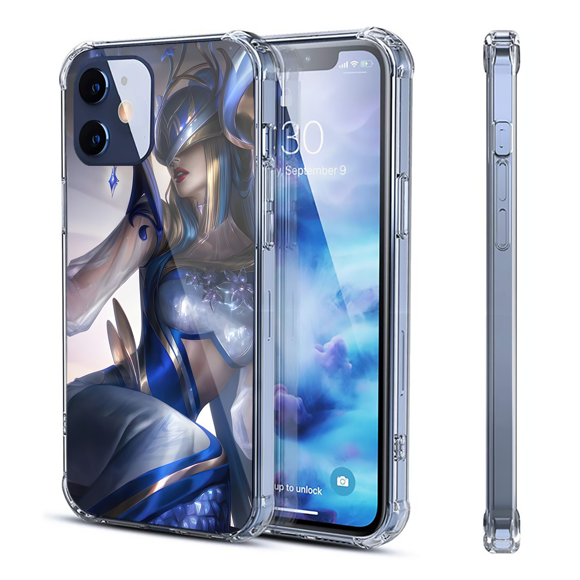 （画像用） リーグ・オブ・レジェンド League of Legends LOL 【iPhone 12シリーズ対応】透明スマホケース（クリアソフトケース）